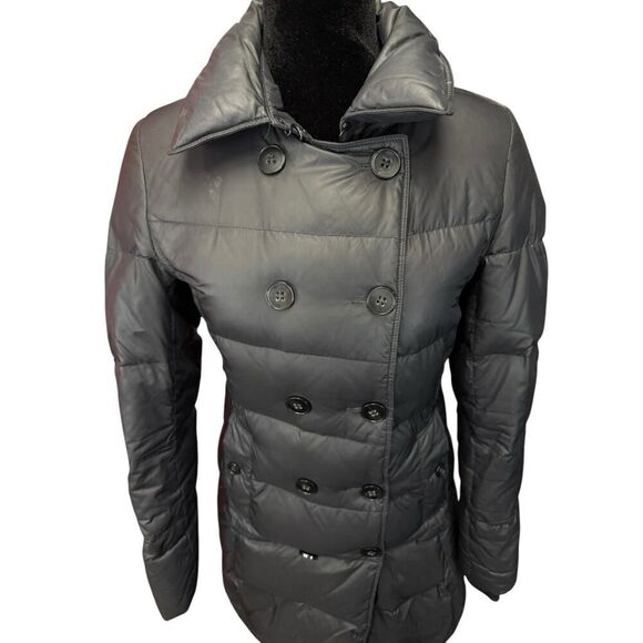 Theory Black Puffer Jacket - Picture 6 of 16
